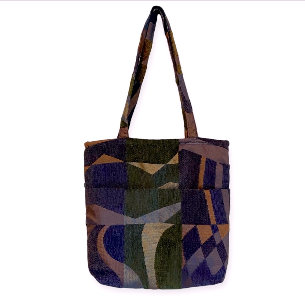 a la Main Designs by Karen Boston, MA• Handmade Rare Unique Bespoke Tote Bag